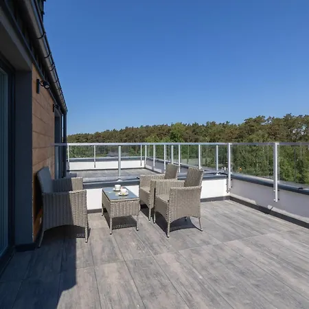 Dwupoziomowy Klimaty Baltyku Z Klimatyzacja I Parkingiem W Dziwnowie By Renters Apartmán *